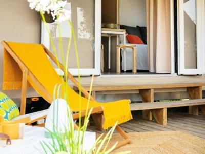 Cliquez pour découvrir toutes les photos de l'HÉBERGEMENT ! bungalow toilé - Paradis La Bretonnière photo 7