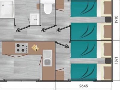 mobil-home - Le Bahamas Beach photo 4