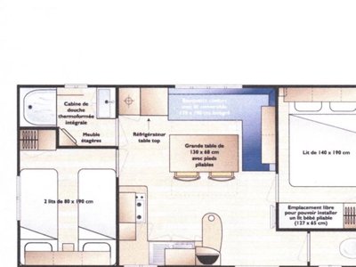 Cliquez pour découvrir toutes les photos de l'HÉBERGEMENT ! mobil-home - La Marjorie photo 4