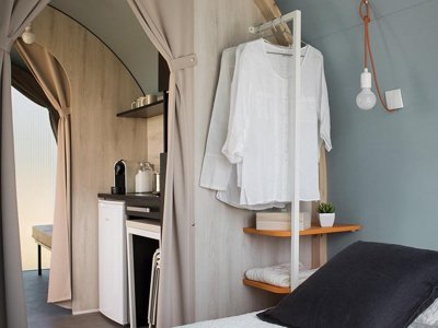 tente en toile et bois - La Marjorie photo 3