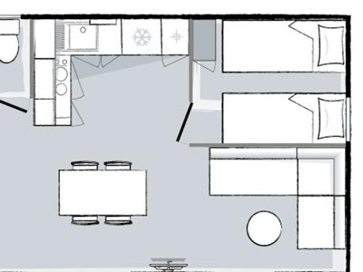 Cliquez pour découvrir toutes les photos de l'HÉBERGEMENT ! mobil-home - Du Lac De Saint-Cyr photo 5