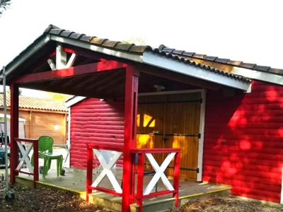 Cliquez pour découvrir toutes les photos de l'ÉTABLISSEMENT ! camping Ushuaia Villages Les Chalets De Moulière photo 15