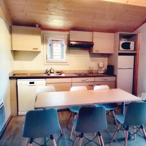 Cliquez pour découvrir toutes les photos de l'HÉBERGEMENT ! chalet - Les Chalets De Moulière photo 4