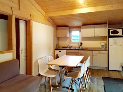 Cliquez pour découvrir toutes les photos de l'HÉBERGEMENT ! mobil-home - Ushuaia Villages Les Chalets De Moulière photo 3