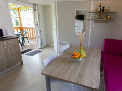 Cliquez pour découvrir toutes les photos de l'HÉBERGEMENT ! mobil-home - La Ningle photo 3