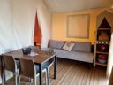 tente en toile et bois - camping Les Ecureuils photo 2
