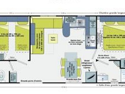 Cliquez pour découvrir toutes les photos de l'HÉBERGEMENT ! mobil-home - Flower Le Val De Vie photo 5