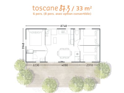 mobil-home - Le Trèfle À 4 Feuilles photo 7