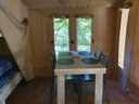 tente en toile et bois - camping Le Trèfle à 4 Feuilles photo 7