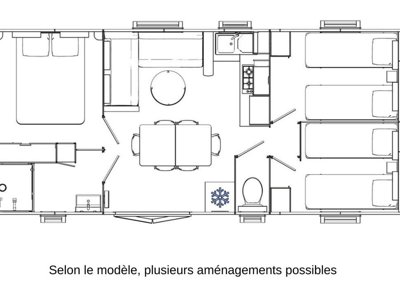 Cliquez pour découvrir toutes les photos de l'HÉBERGEMENT ! mobil-home - L'Océan photo 6