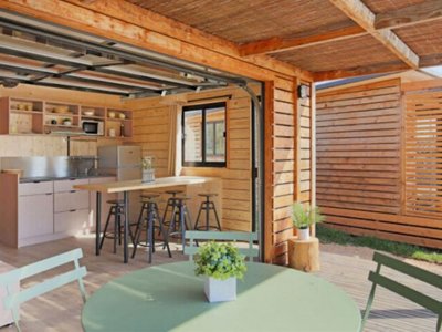 Cliquez pour découvrir toutes les photos de l'HÉBERGEMENT ! chalet - L'Océan photo 2
