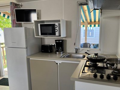 Cliquez pour découvrir toutes les photos de l'HÉBERGEMENT ! mobil-home - Le Petit Bois photo 11