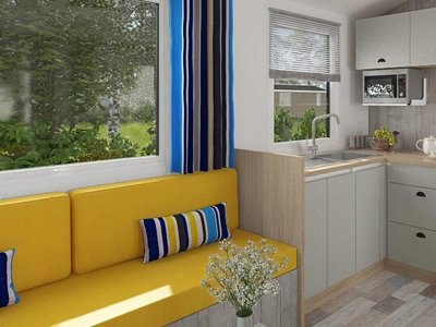 Cliquez pour découvrir toutes les photos de l'HÉBERGEMENT ! mobil-home - Le Pont D'yeu photo 2