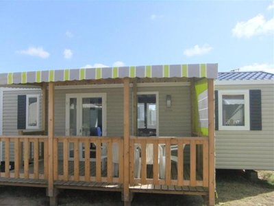 Cliquez pour découvrir toutes les photos de l'HÉBERGEMENT ! mobil-home - Le Pont D'yeu photo 2