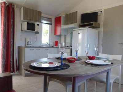 Cliquez pour découvrir toutes les photos de l'HÉBERGEMENT ! mobil-home - Le Pont D'yeu photo 2
