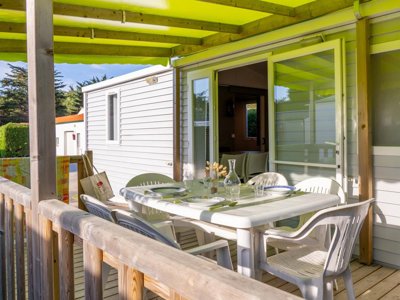 Cliquez pour découvrir toutes les photos de l'HÉBERGEMENT ! mobil-home - Le Pont D'yeu photo 2