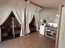 Cliquez pour découvrir toutes les photos de l'HÉBERGEMENT ! bungalow toilé - camping La Vallée De Poupet photo 7