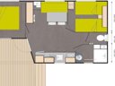 Cliquez pour découvrir toutes les photos de l'HÉBERGEMENT ! mobil-home - camping Flower Les 3 Ours photo 6