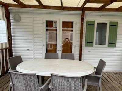 Cliquez pour découvrir toutes les photos de l'HÉBERGEMENT ! mobil-home - Domaine Du Collet photo 2