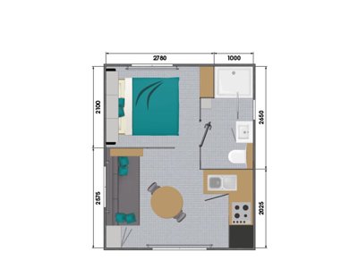 Cliquez pour découvrir toutes les photos de l'HÉBERGEMENT ! mobil-home - Port Meleu photo 4