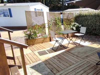 Cliquez pour découvrir toutes les photos de l'HÉBERGEMENT ! mobil-home - Port Meleu photo 4