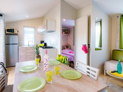 Cliquez pour découvrir toutes les photos de l'HÉBERGEMENT ! mobil-home - Du Vieux Château photo 7
