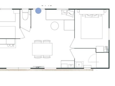 Cliquez pour découvrir toutes les photos de l'HÉBERGEMENT ! mobil-home - La Riviera photo 7