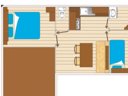 Cliquez pour découvrir toutes les photos de l'HÉBERGEMENT ! mobil-home - camping La Riviera photo 3