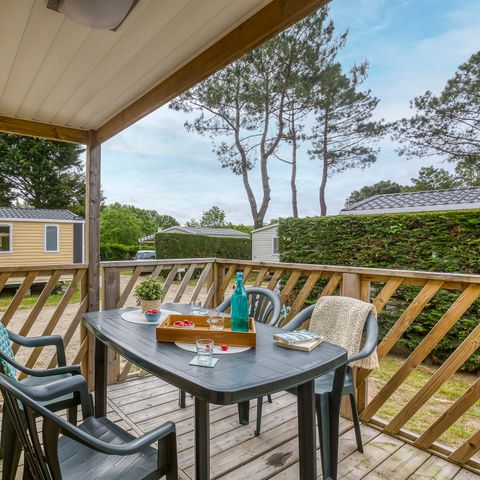 Cliquez pour découvrir toutes les photos de l'HÉBERGEMENT ! mobilhome - Romanée - Les Cochards photo 4