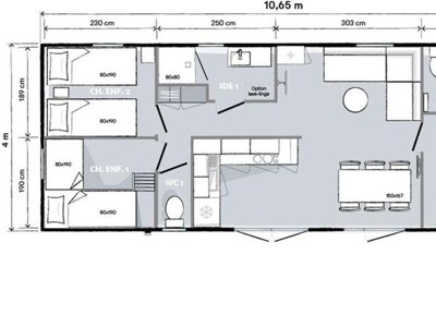 Cliquez pour découvrir toutes les photos de l'HÉBERGEMENT ! mobil-home - Ushuaïa Villages L'estuaire photo 2
