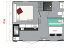 Cliquez pour découvrir toutes les photos de l'HÉBERGEMENT ! mobil-home - camping Ushuaïa Villages L'estuaire photo 3