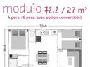 Cliquez pour découvrir toutes les photos de l'HÉBERGEMENT ! mobil-home - camping Ushuaïa Villages L'estuaire photo 8