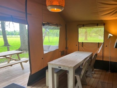 Cliquez pour découvrir toutes les photos de l'HÉBERGEMENT ! tente - Vallée De L'Indre photo 2