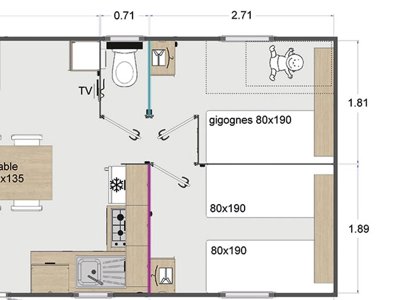 mobil-home - Vallée De L'Indre photo 7
