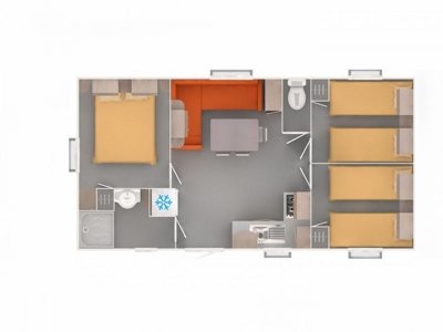 Cliquez pour découvrir toutes les photos de l'HÉBERGEMENT ! mobil-home - Bontempo Village Piriac photo 7