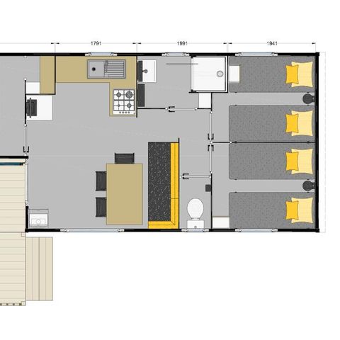 Cliquez pour découvrir toutes les photos de l'HÉBERGEMENT ! mobilhome - Les Rives De Vilaine photo 5