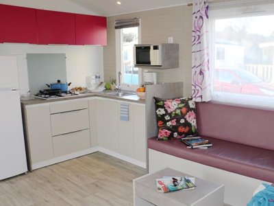 Cliquez pour découvrir toutes les photos de l'HÉBERGEMENT ! mobil-home - Landrezac Plage photo 2