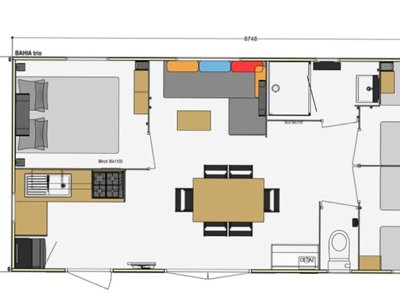 Cliquez pour découvrir toutes les photos de l'HÉBERGEMENT ! mobil-home - Landrezac Plage photo 7