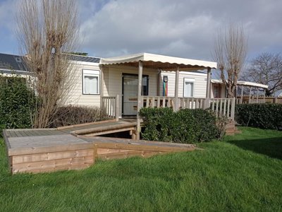 Cliquez pour découvrir toutes les photos de l'HÉBERGEMENT ! mobil-home - Landrezac Plage photo 2