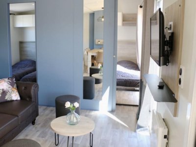 Cliquez pour découvrir toutes les photos de l'HÉBERGEMENT ! mobil-home - Landrezac Plage photo 2