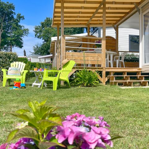 Cliquez pour découvrir toutes les photos de l'HÉBERGEMENT ! mobilhome - De Kersial photo 3