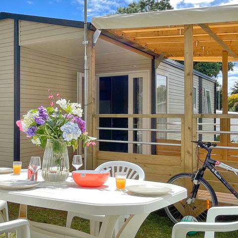Cliquez pour découvrir toutes les photos de l'HÉBERGEMENT ! mobilhome - De Kersial photo 5