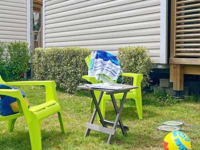 Cliquez pour découvrir toutes les photos de l'HÉBERGEMENT ! mobil-home - Domaine De Kersial photo 6