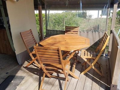 tente en toile et bois - De La Plage photo 4