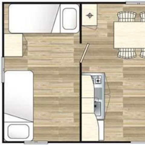 Cliquez pour découvrir toutes les photos de l'HÉBERGEMENT ! mobilhome - Des Peupliers photo 3