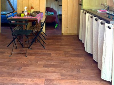 tente en toile et bois - Lodges De Blois Chambord photo 14