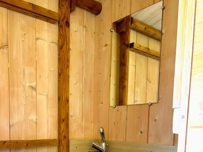 tente en toile et bois - Lodges De Blois Chambord photo 19