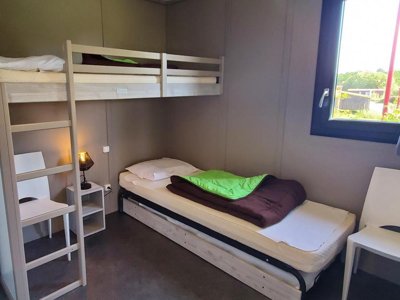 Cliquez pour découvrir toutes les photos de l'HÉBERGEMENT ! chalet - Lodges De Blois Chambord photo 3