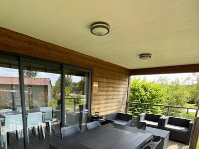 Cliquez pour découvrir toutes les photos de l'HÉBERGEMENT ! chalet - Lodges De Blois Chambord photo 7