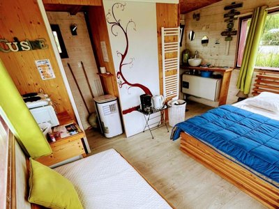 Cliquez pour découvrir toutes les photos de l'HÉBERGEMENT ! mini-maison - Lodges De Blois Chambord photo 5